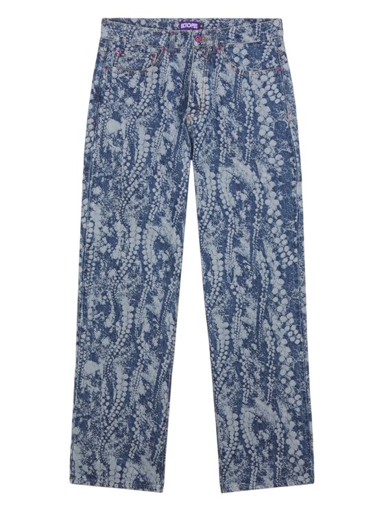 OCTOPUS OCTOPUS Jeansy 24wodp20 Niebieski Regular Fit