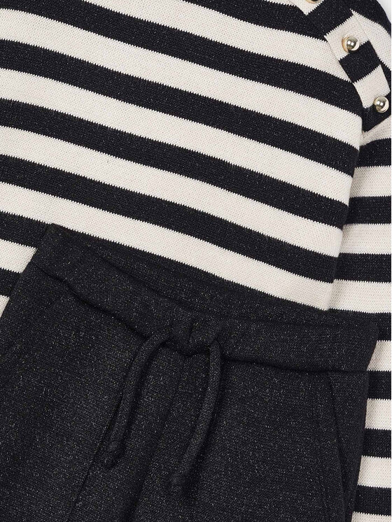 Mayoral Mayoral Completo pullover e pantaloni di tessuto 4554 Nero Regular Fit