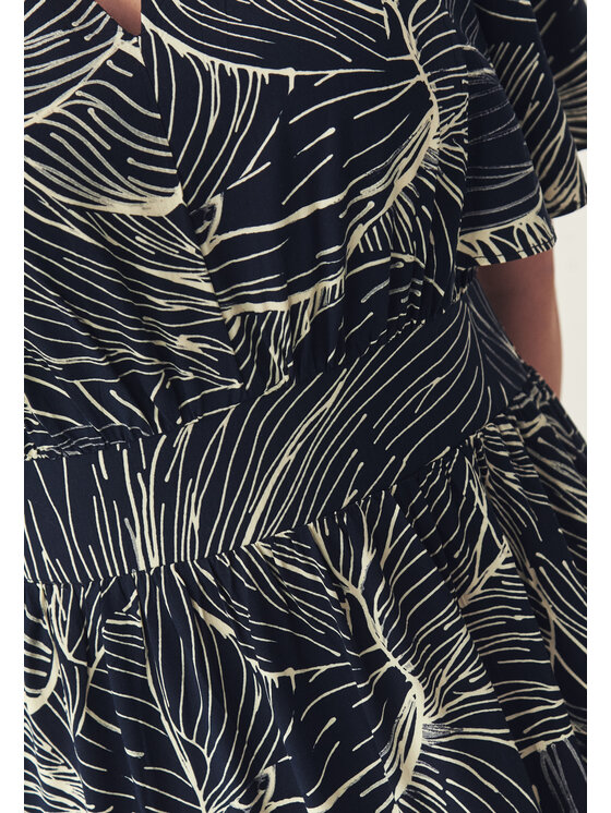 TATUUM TATUUM Sukienka codzienna PORTO Kolorowy V-Neck Fit
