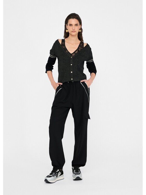 Liu Jo Liu Jo Cardigan TF5027MS49IA4348 Nero Regular Fit