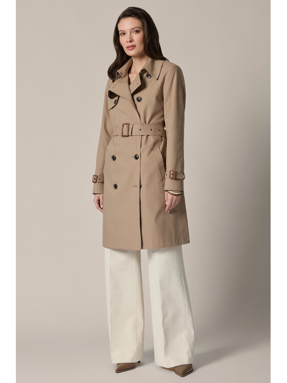 Lancerto Lancerto Trencz Bettina PC073126000013 Beżowy Regular Fit