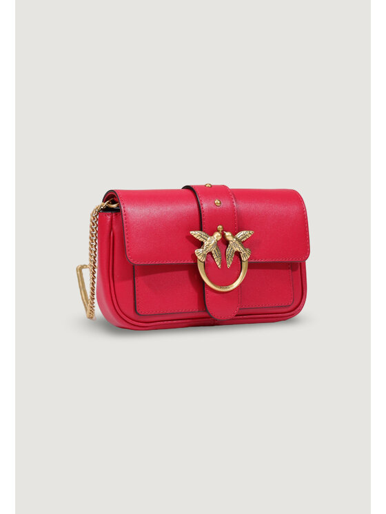 PINKO PINKO Borsetta POCKET LOVE ONE SIMPLY Rosso