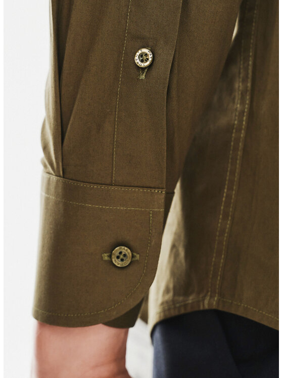 Pako Lorente Pako Lorente Koszula P24WF-1X-039 Zielony Slim Fit