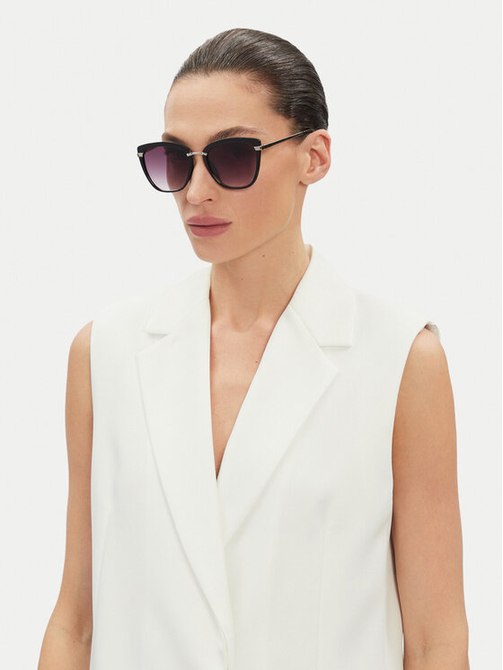 JENNY JENNY Okulary przeciwsłoneczne 4WF-023-SS25 Czarny