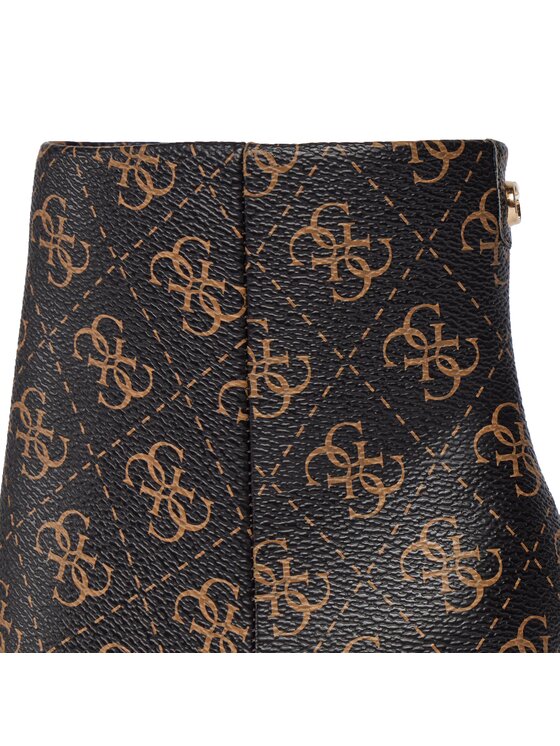 Guess Guess Botki Richer6 FL8RI6 FAL10 Brązowy
