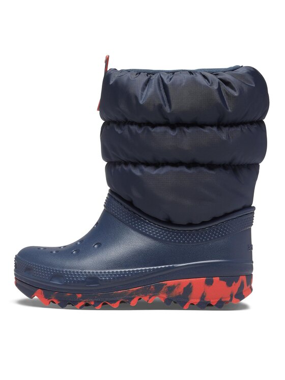 Crocs Crocs Schneeschuhe Crocs Classic Neo Puff Boot T 207683 Dunkelblau