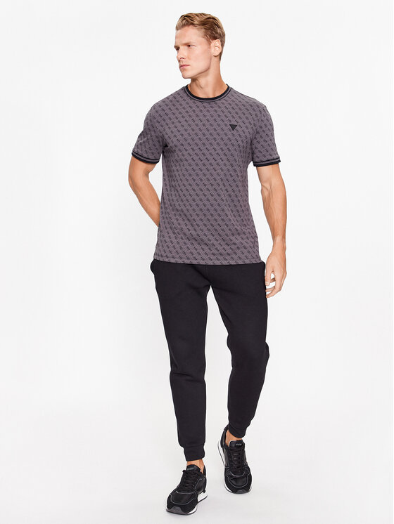 Guess Guess T-Shirt Marshall Z2YI05 J1314 Czarny Regular Fit