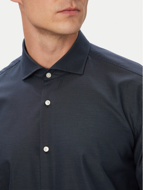 BOSS BOSS Košile H-Joe 50567023 Tmavomodrá Regular Fit