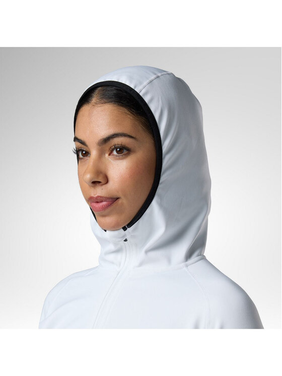 Rossignol Rossignol Bluza techniczna W Mid Layer Thin Fz Biały Slim Fit