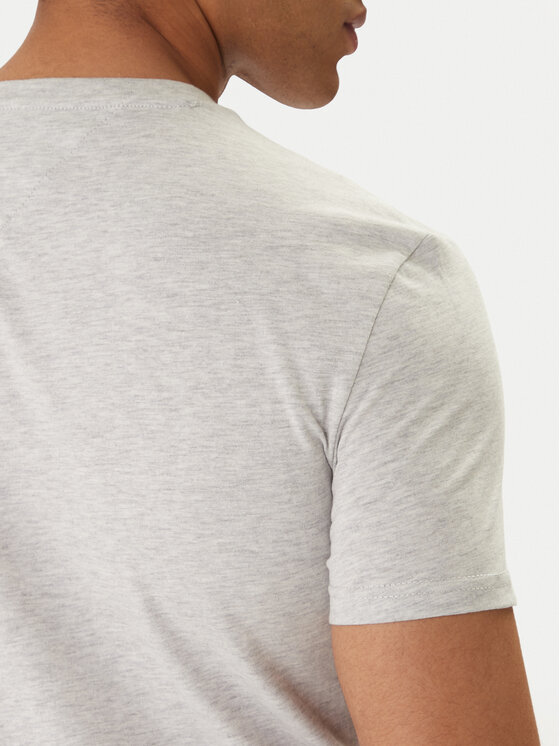 Tommy Jeans Tommy Jeans Marškinėliai DM0DM20363 Pilka Slim Fit