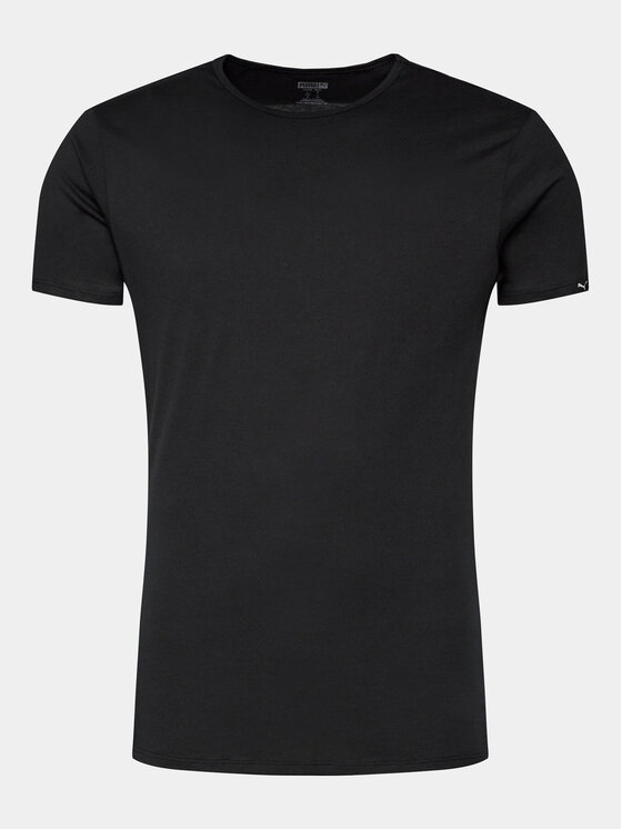 Puma Puma Komplekt kahest t-särgist Basic 935016 Must Regular Fit