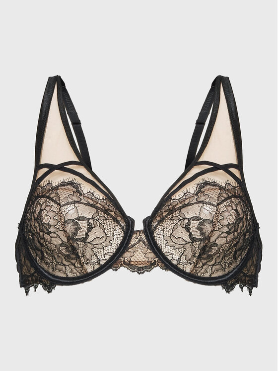 Chantal Thomass Chantal Thomass Σουτιέν με μπανέλα Taquine T220133 Μαύρο