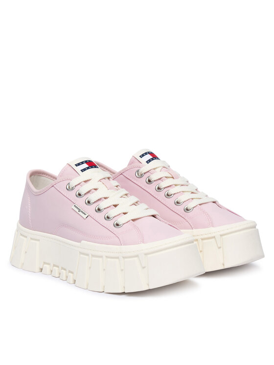 Tommy Jeans Tommy Jeans Sneakersy Tj Platform Sneaker EN0EN03098 Světle růžová