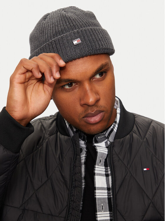 Tommy Hilfiger Tommy Hilfiger Mütze AM0AM12635 Grau