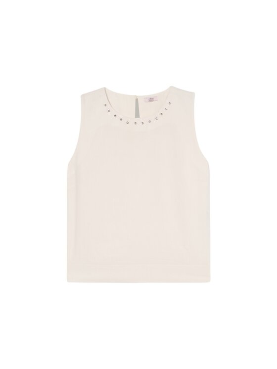 Oltre Oltre Blusa 2009R003097N021 Bianco Regular Fit