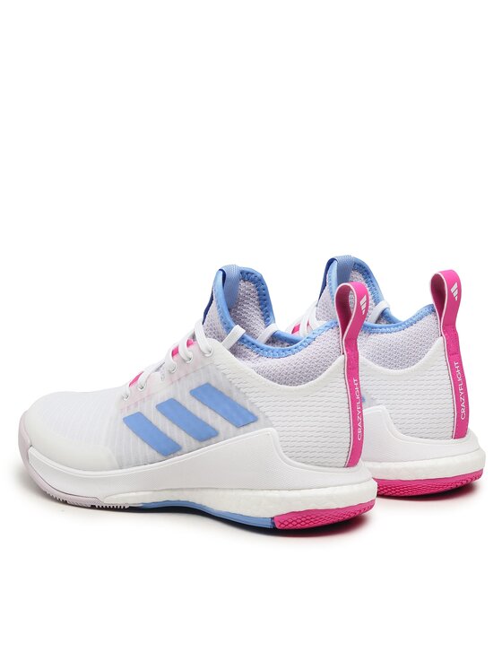adidas Chaussures Crazyflight Mid Shoes HQ3489 Blanc