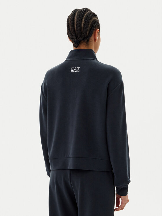 EA7 Emporio Armani EA7 Emporio Armani Mikina 7W000171 AF12643 UC001 Čierna Regular Fit