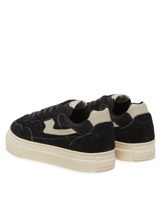 S.W.C Stepney Workers Club S.W.C Stepney Workers Club Sneakersy Pearl YA24010 Černá