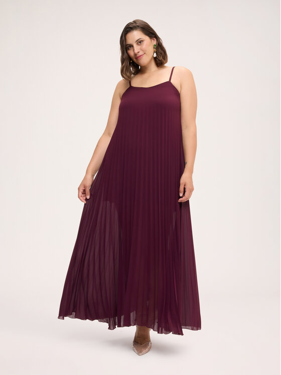 Fiorella Rubino Fiorella Rubino Abito da sera 7025L001324N036 Bordeaux Regular Fit