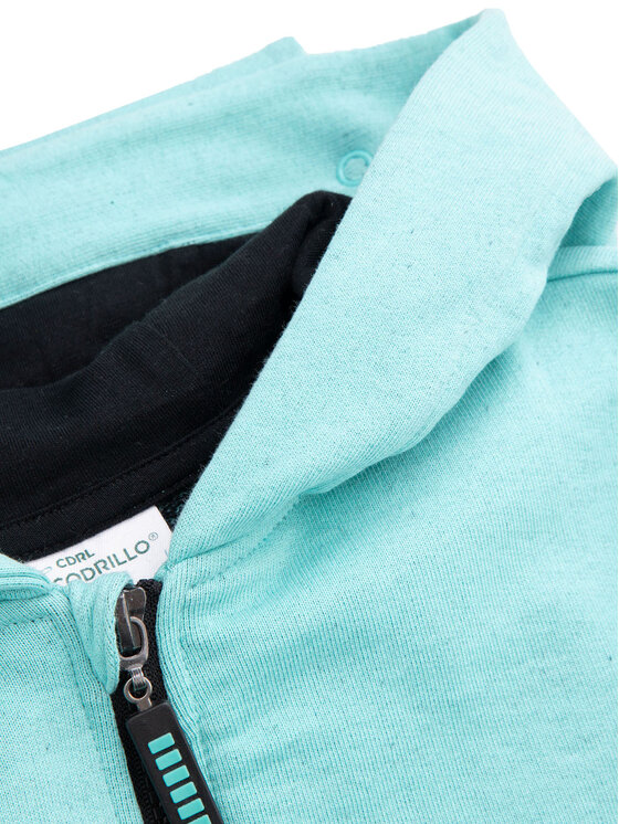 Coccodrillo Coccodrillo Суитшърт WC5132401CBK Електриков Regular Fit
