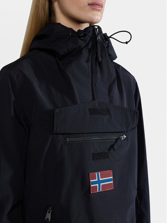 Napapijri Napapijri Куртка Anorak Rainforest NP0A4G7F Чорний Regular Fit