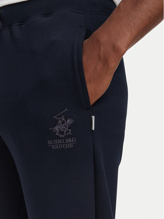 Beverly Hills Polo Club Beverly Hills Polo Club Teplákové nohavice M6340B Tmavomodrá Regular Fit
