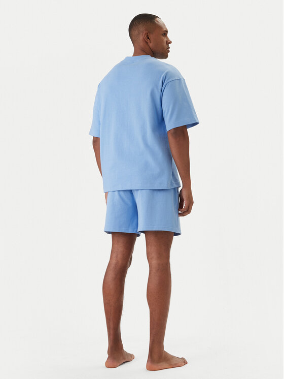 Calvin Klein Underwear Calvin Klein Underwear Piżama LV00NM2949 Błękitny Relaxed Fit