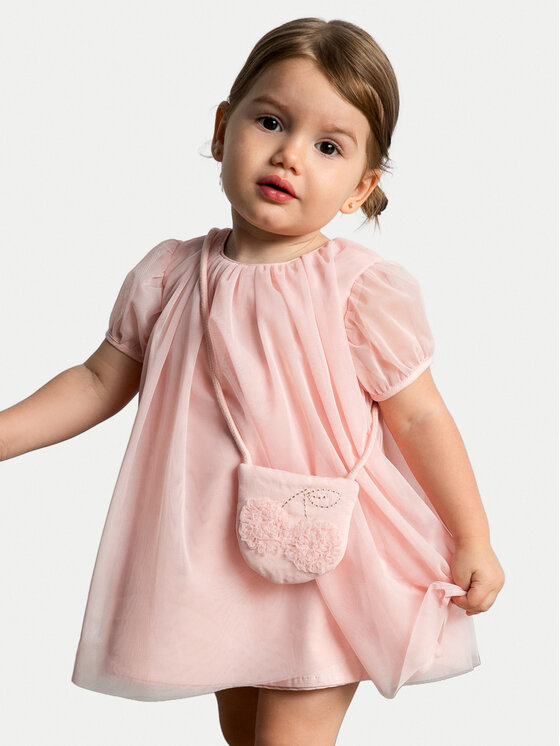 Mayoral Rochie elegantă 1917 Roz Regular Fit