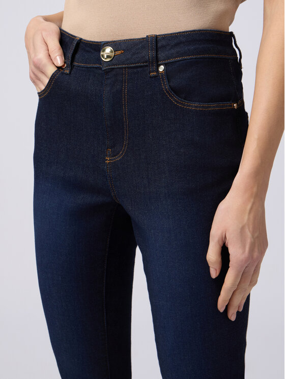 Oltre Oltre Jeans P496R008186N034 Blu Skin Fit