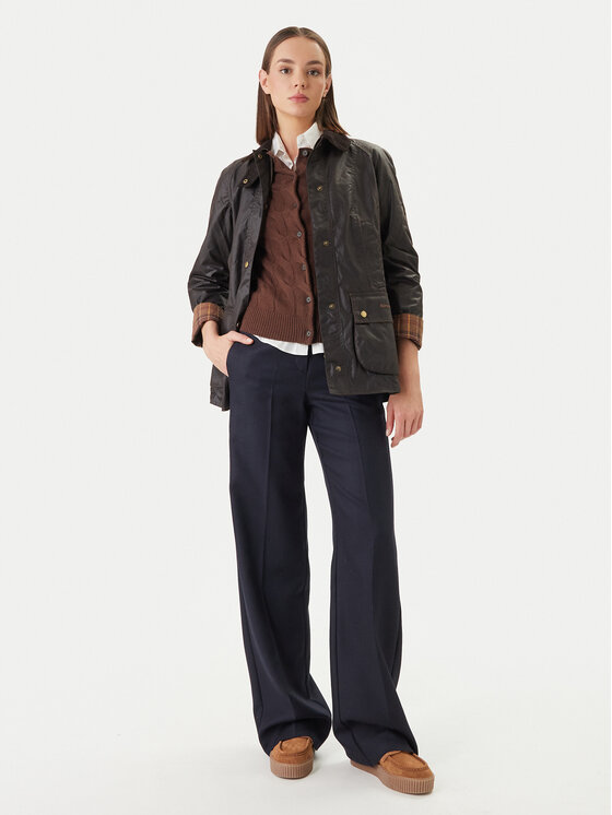 Barbour Barbour Bunda pro přechodné období BARBOUR-LWX0667RU52 Hnědá Regular Fit