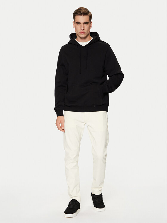 Guess Guess Μπλούζα M4BQ45 K9YH1 Μαύρο Regular Fit