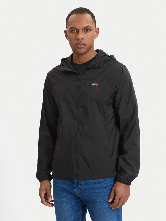 Tommy Jeans Tommy Jeans Demisezoninė striukė DM0DM23112 Juoda Regular Fit