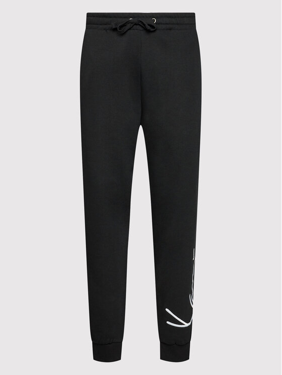 Karl Kani Karl Kani Спортивні штани Signature Retro 6004737 Чорний Relaxed Fit