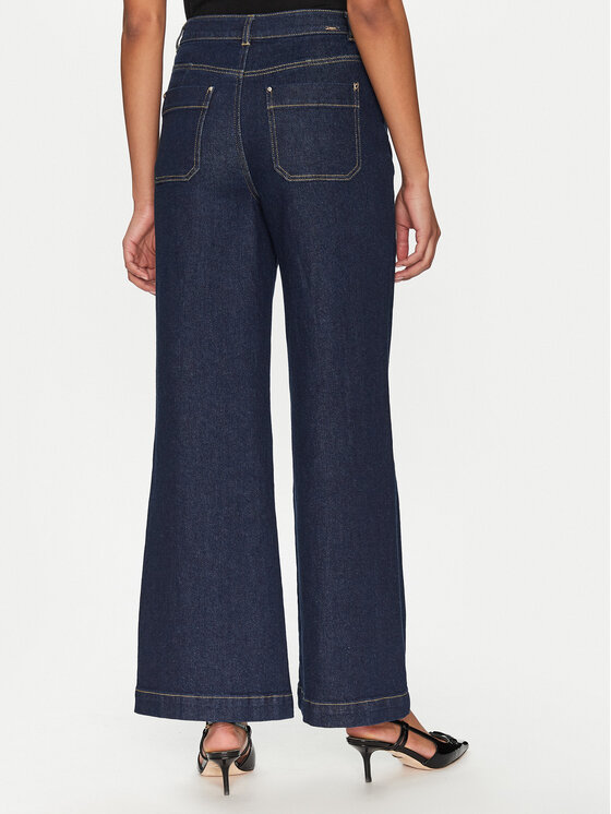 Morgan Morgan Traperice 251-PSOFT Tamnoplava Wide Leg