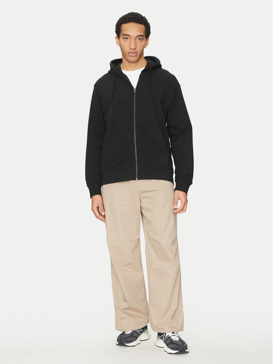 Jack&Jones Jack&Jones Bluza Charge 12265114 Czarny Loose Fit