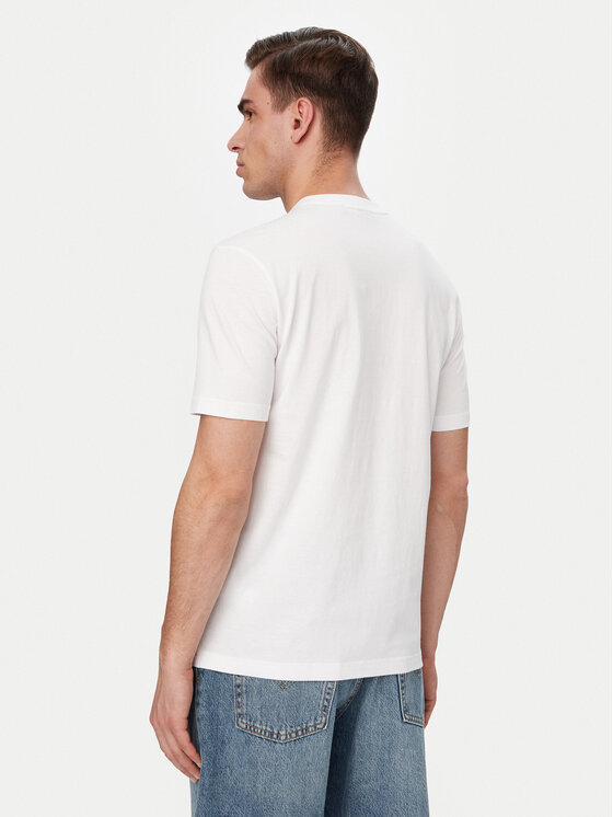 BOSS BOSS Tricou Bass 50561850 Alb Regular Fit