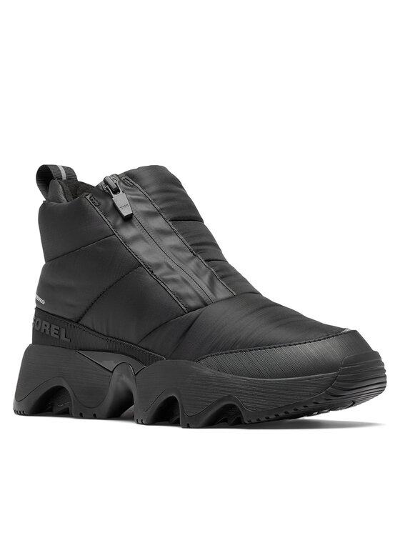 Sorel Sorel Μπότες Χιονιού Kinetic Impact Puffy Zip 2058681011 Μαύρο