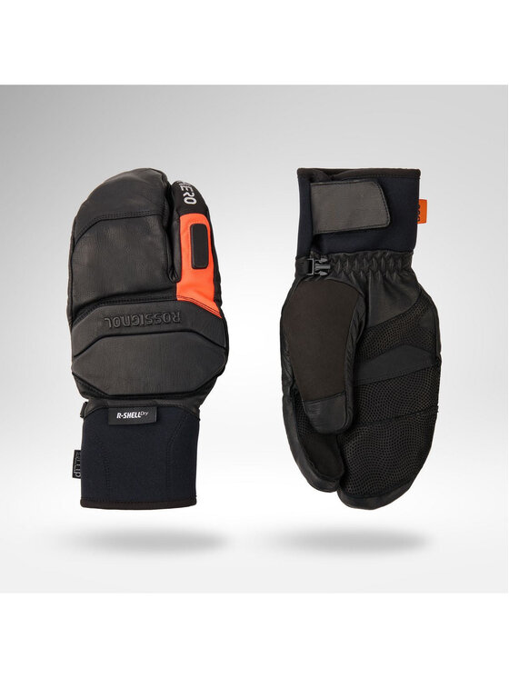 Rossignol Rossignol Rękawice narciarskie M Hero 3 Finger Ski Gloves R-S Czarny