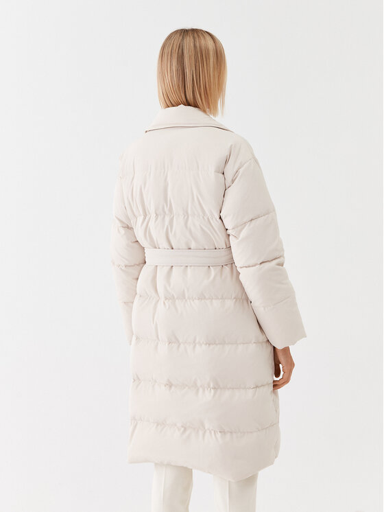 Marella Marella Kurtka zimowa Gessy 2334960237 Écru Regular Fit