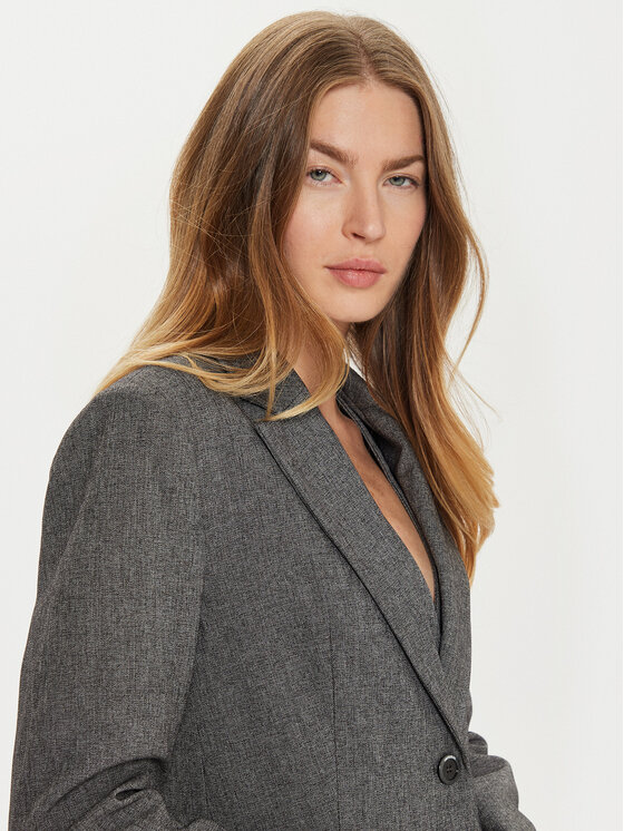 Imperial Imperial Marynarka JAO6IEI Szary Regular Fit