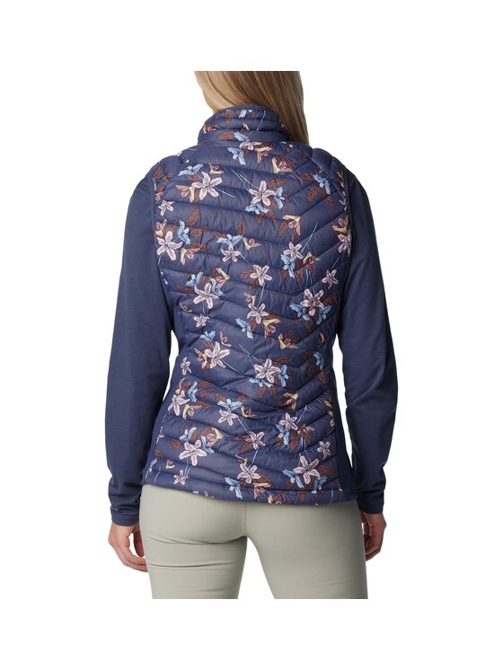 Columbia Columbia Bezrękawnik Powder Pass Vest Niebieski Regular Fit