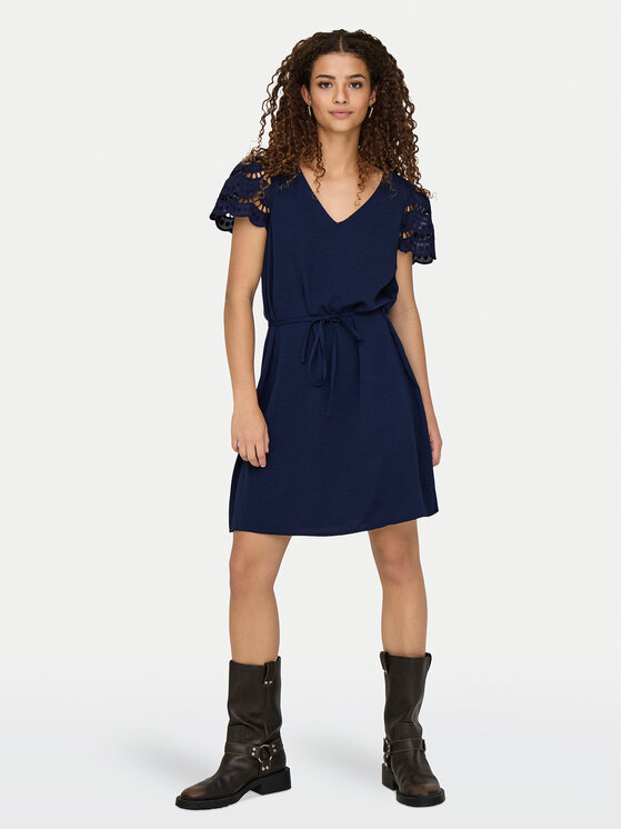 JDY JDY Poletna obleka Hannah 15341302 Mornarsko modra Regular Fit
