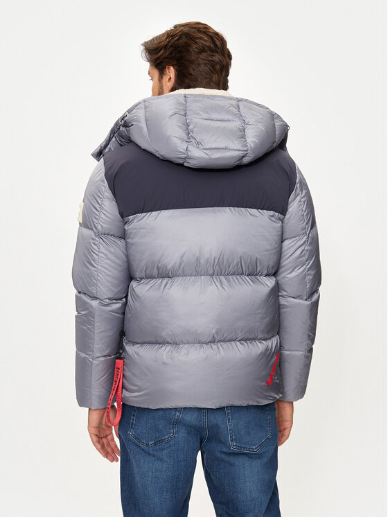 AFTER LABEL AFTER LABEL Пухено яке Katalla A00040 Сив Regular Fit