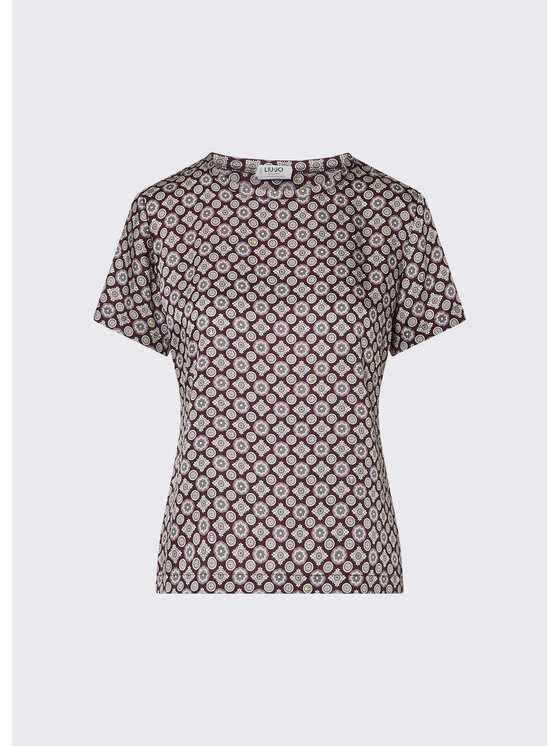 Liu Jo Liu Jo T-shirt WF6199TS531L9218 Viola Regular Fit
