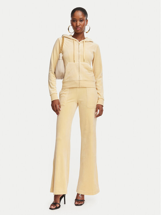 Juicy Couture Juicy Couture Bluza Robertson JCAP176G Różowy Slim Fit