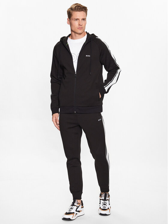 BOSS Boss Jogginganzug 50497185 Schwarz Regular Fit