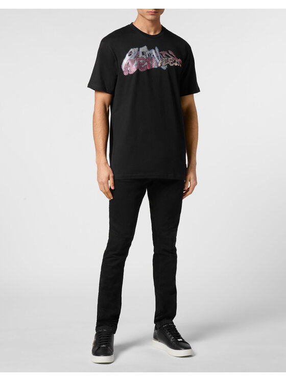 PHILIPP PLEIN PHILIPP PLEIN T-shirt 9947 Nero Regular Fit