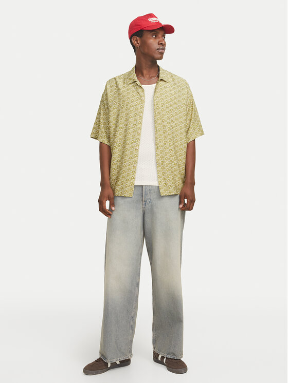 Jack&Jones Jack&Jones Cămașă Marshall 12271103 Galben Wide Fit
