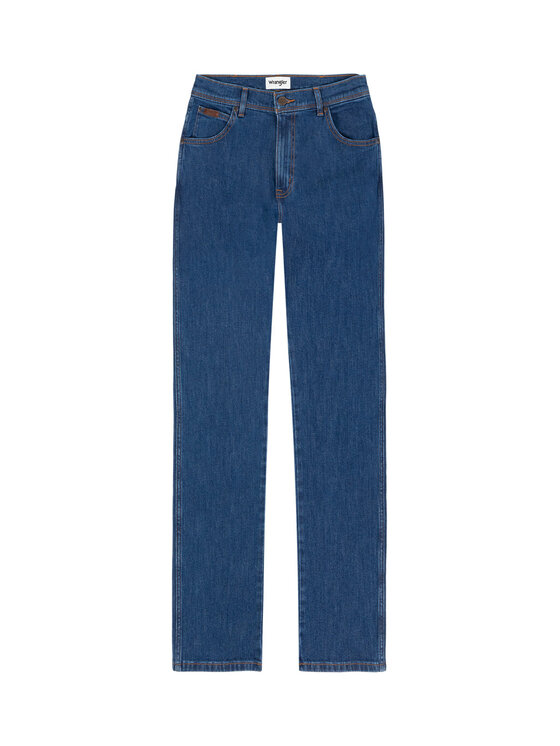 Wrangler Wrangler Jeansy TEXAS SLIM Niebieski Slim Fit