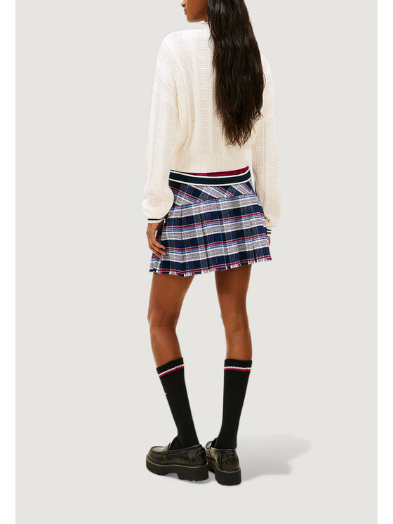 Tommy Jeans Tommy Jeans Πουλόβερ DW0DW22025 Λευκό Casual Fit